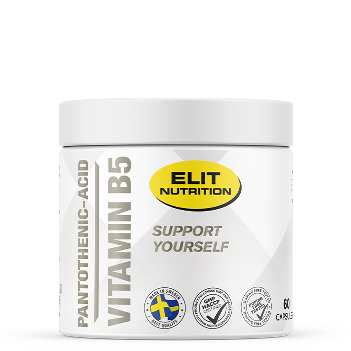 ELIT Pantothenic Acid Vitamin B5 60 caps