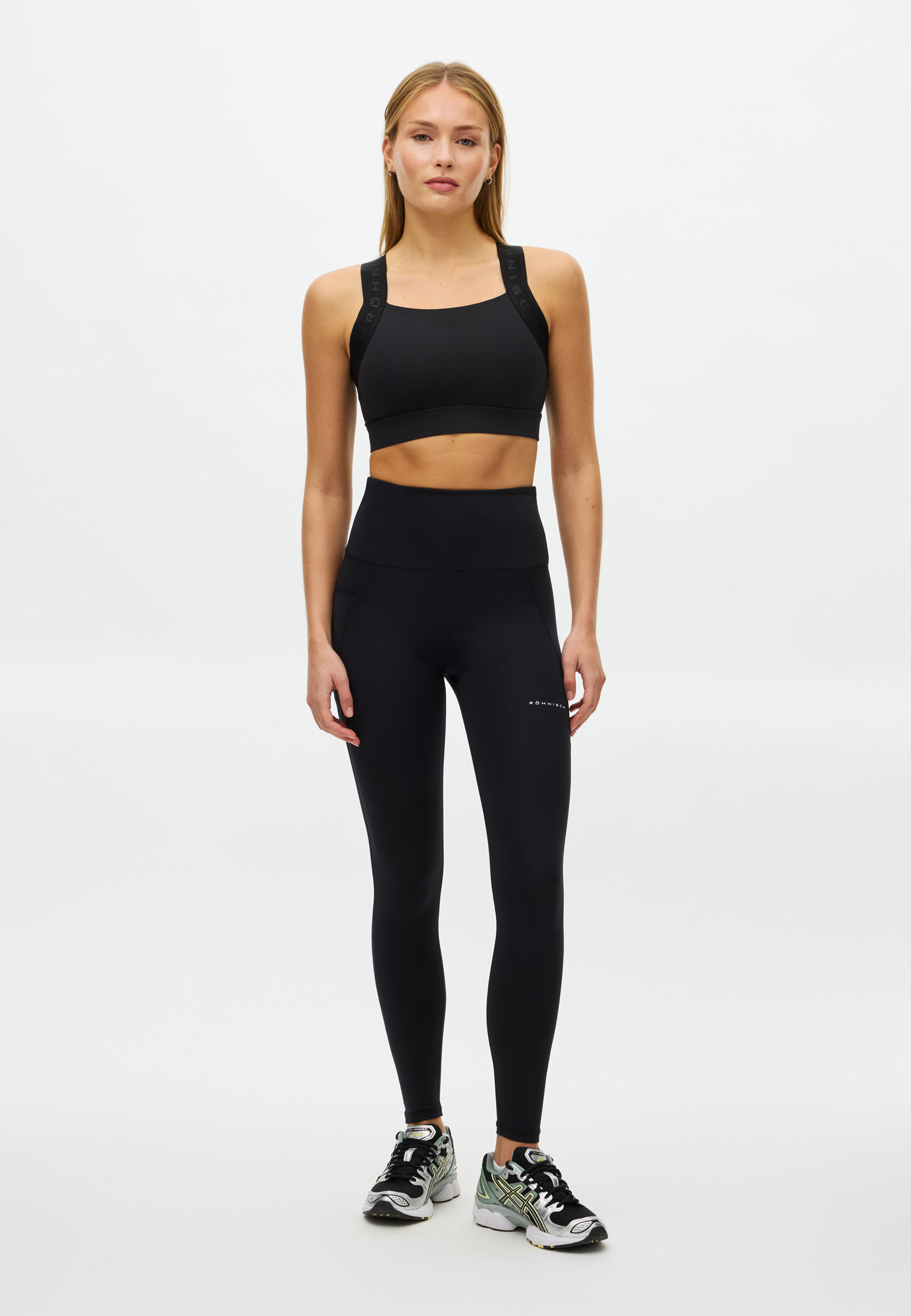 Flattering High Waist Tights Lila