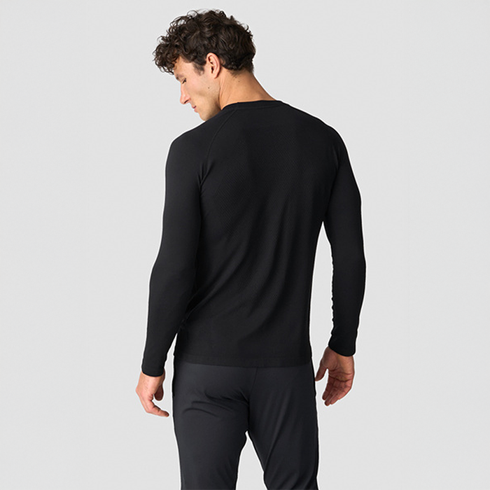 Stride Seamless L&aring;ng&auml;rmad Svart