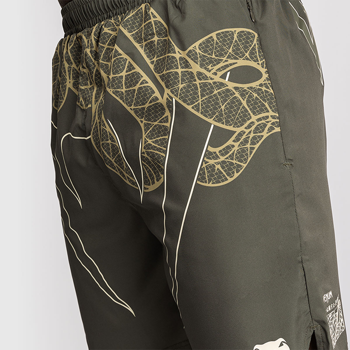 Serpenti Tr&auml;ningsshorts Khaki Brons Ivory