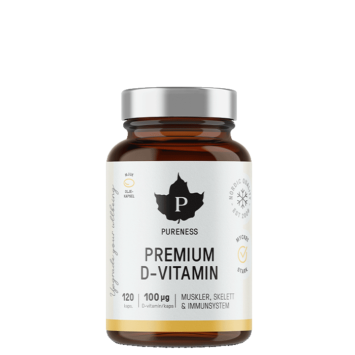 Premium D-Vitamin - 120 kapslar