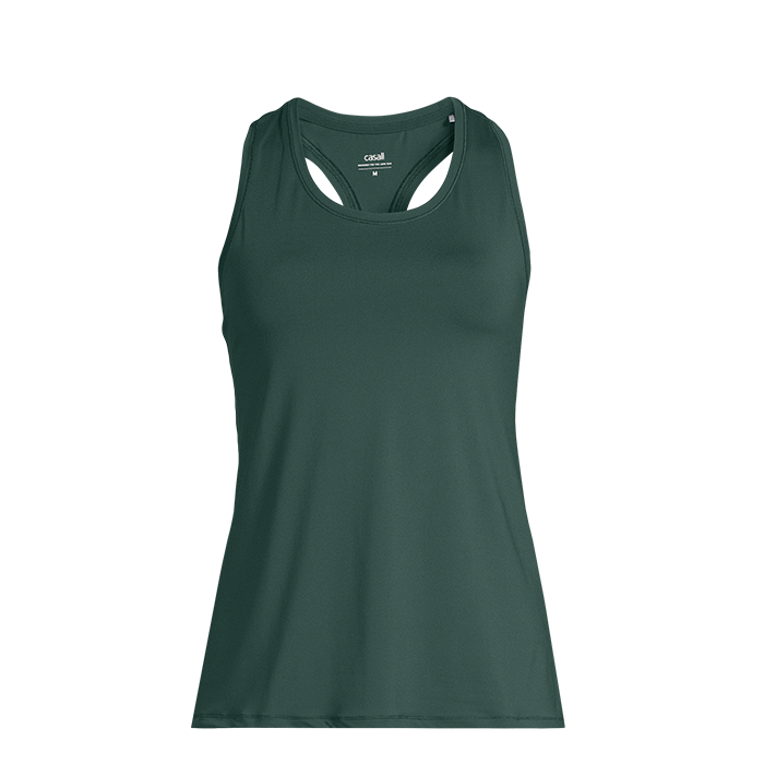 Essential Racerback Tank, Dark Pine