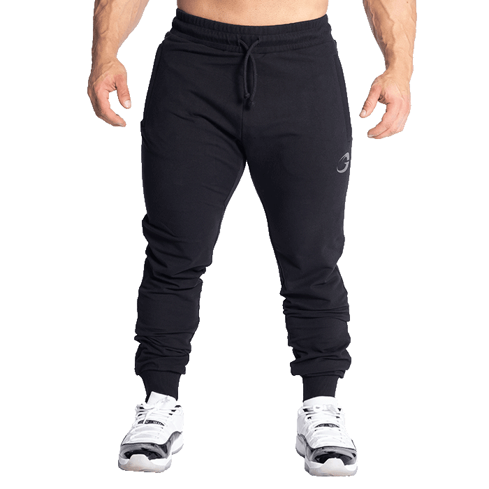 Läs mer om GASP Tapered Joggers, Black