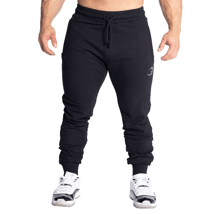 GASP Tapered Joggers, Black