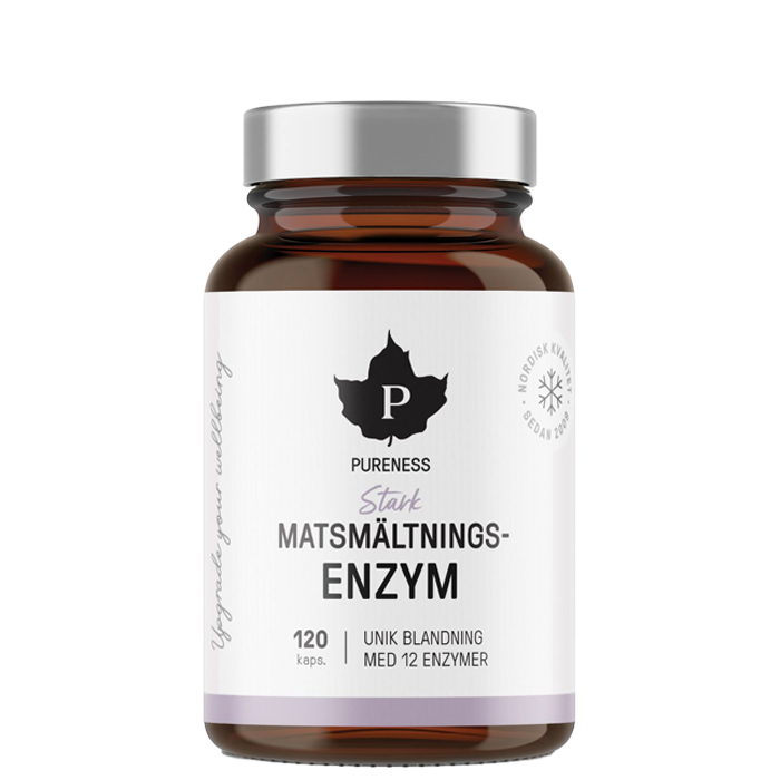Stark matsmältningsenzym 120 kapslar