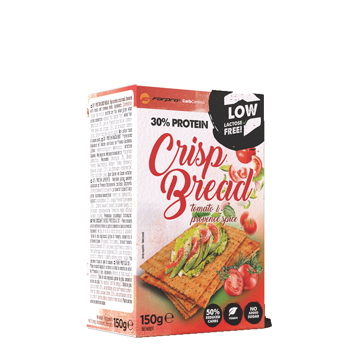 30%  Protein Crisp Bröd Tomat & Provence Krydda 150 g