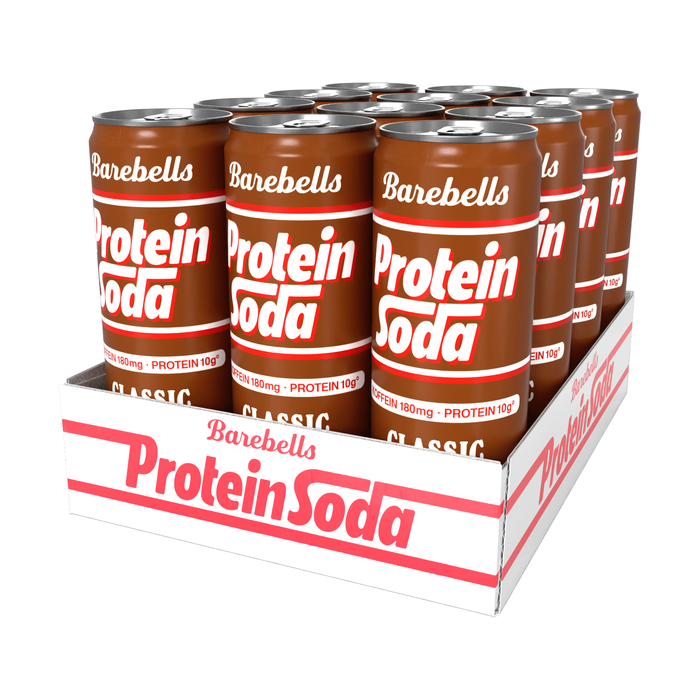 12 x Barebells Protein Soda 355 ml 2 kr pant