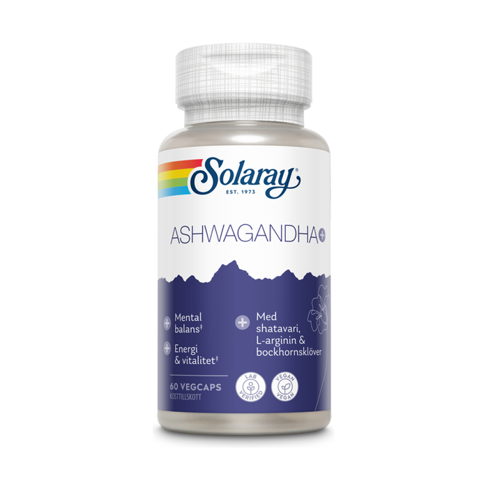 Ashwagandha+ 60 kapslar