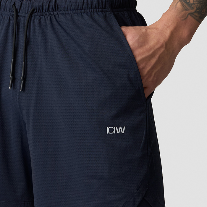 Stride Shorts Marinbl&aring;