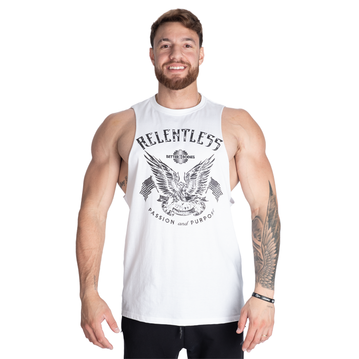 Relentless Cut Out T‑Shirt Vit