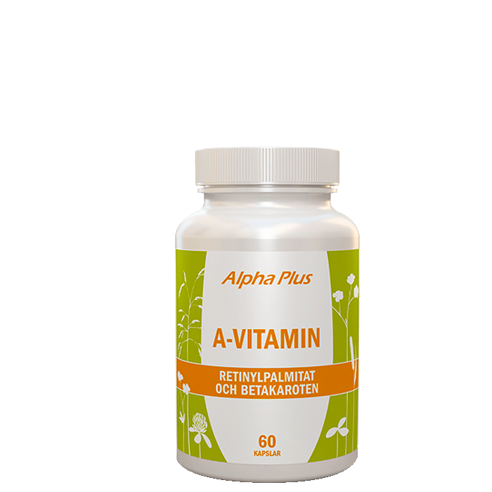Läs mer om A-vitamin, 60 kapslar