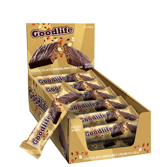 15 x Goodlife, 50 g, Proteinbars