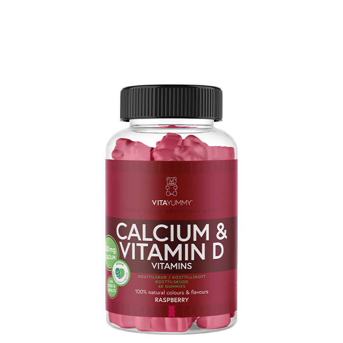 VITAYUMMY Kalcium & Vitamin D Hallon 60 Gummies