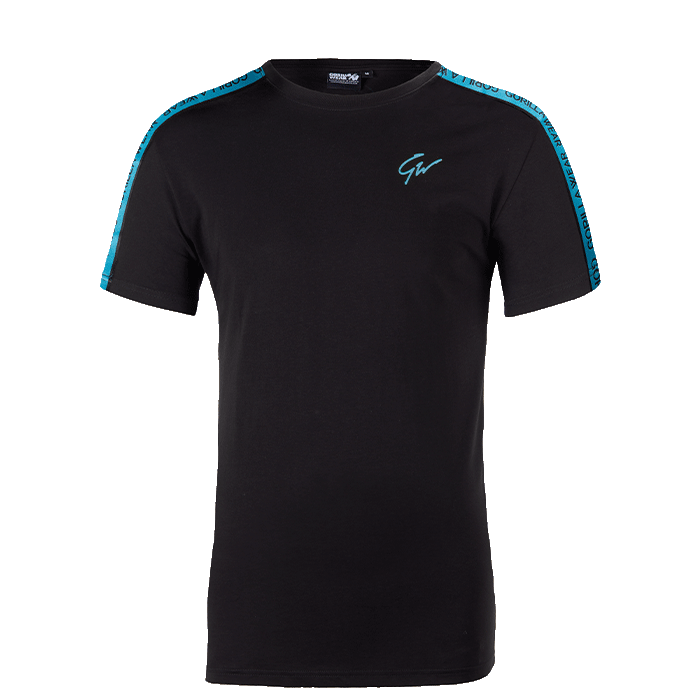 Chester T-Shirt,Black/Blue