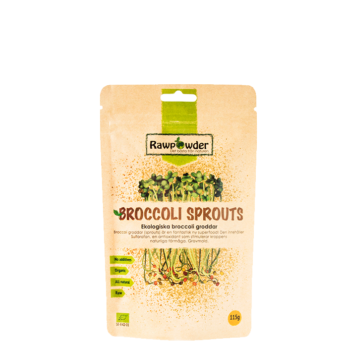 Rawpowder Broccoligroddar EKO 115 g