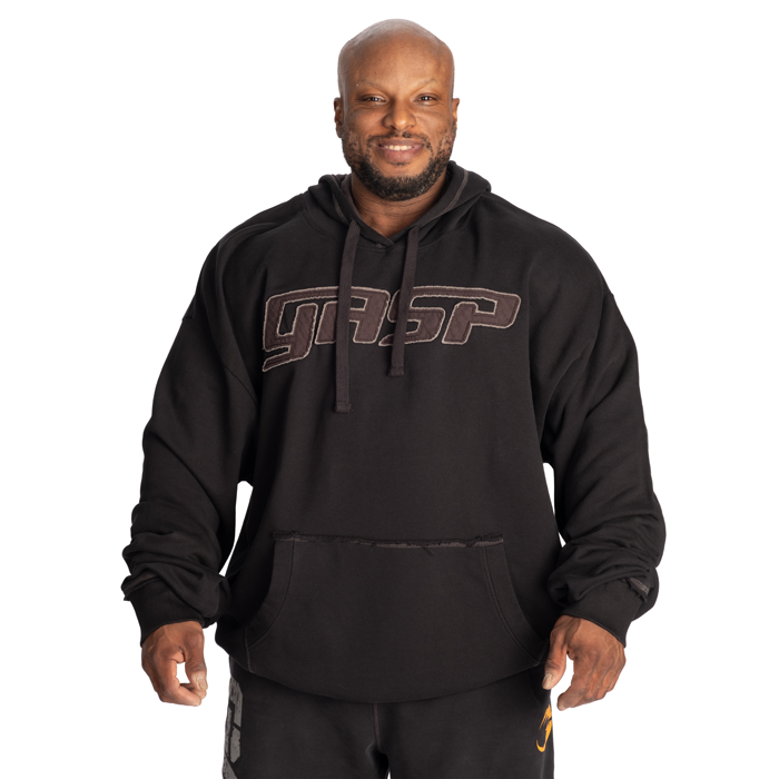 Gasp Hood Huvtröja Svart Grå - GASP