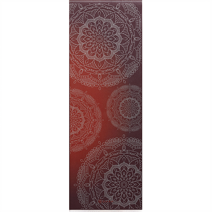 Yogamatta 6 mm Röd