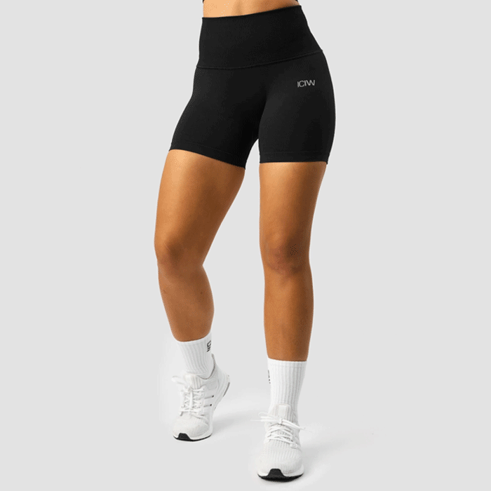 Define Seamless Pocket Shorts,Black