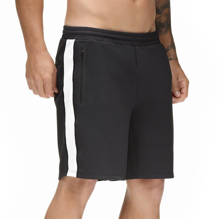 Star Gym Shorts, Black/White