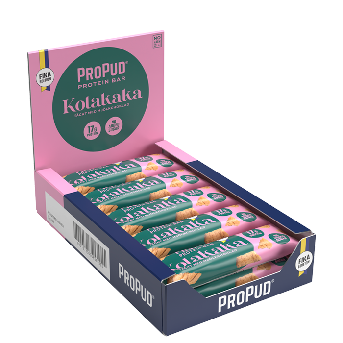 ProPud 12 x ProPud Protein Bar, 55 g, Kolakaka