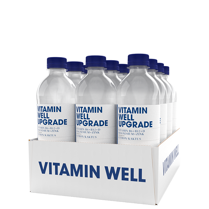 12 x Vitamin Well 500ml Upgrade