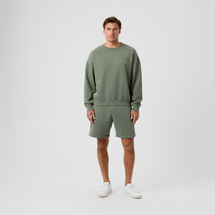 Oversized Sweatshirt Gr&ouml;n