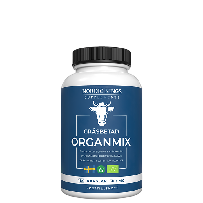 Gräsbetad Organmix EKO 180 kapslar