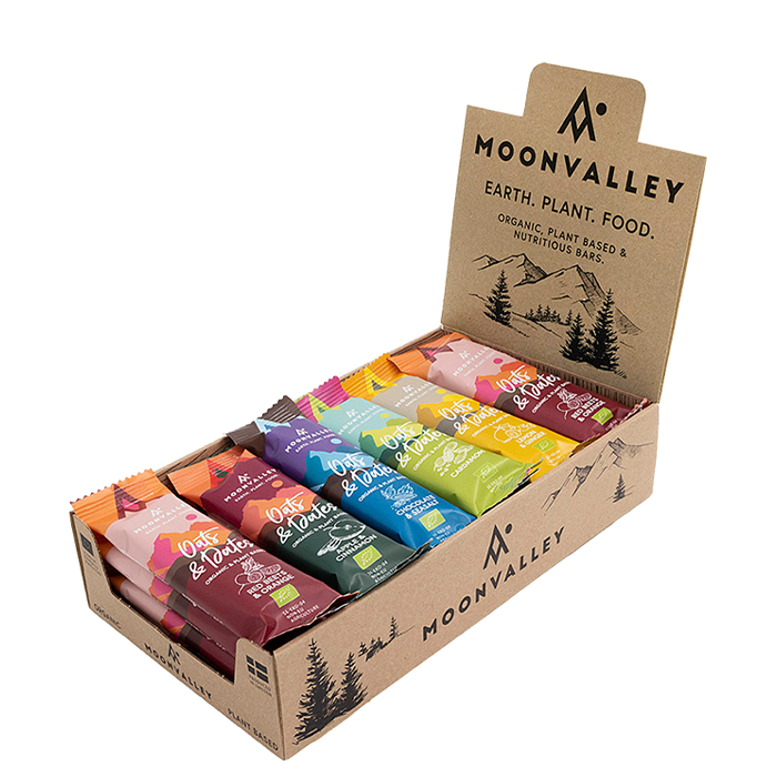 Moonvalley 20 x Energibar Mixlåda 50 g