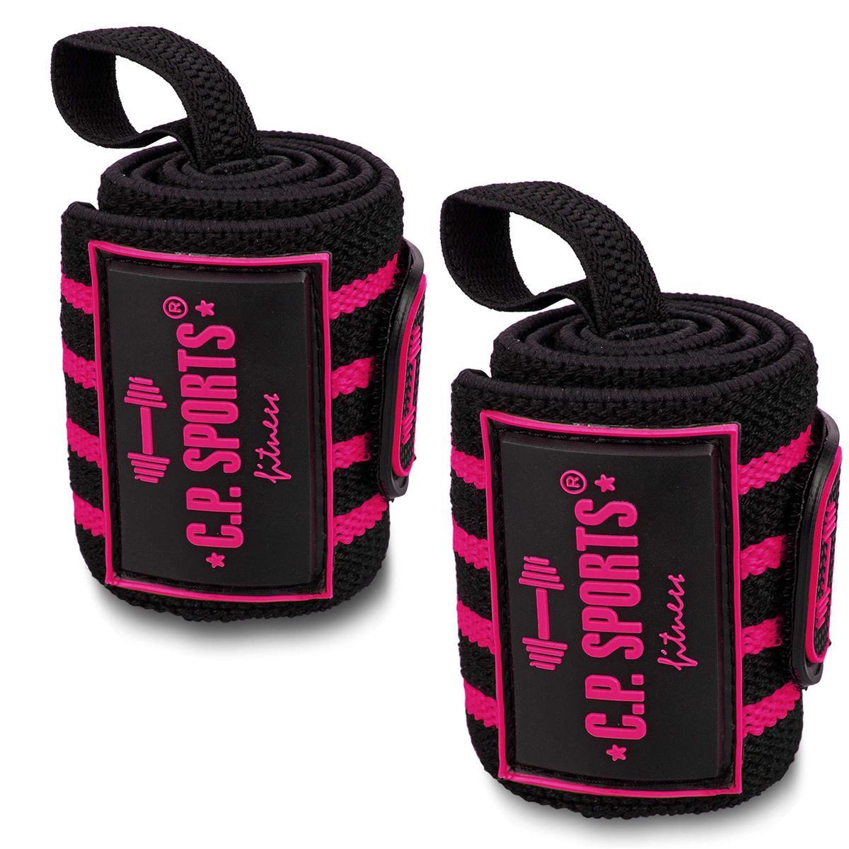 Strongman handledslindor 50 cm Rosa