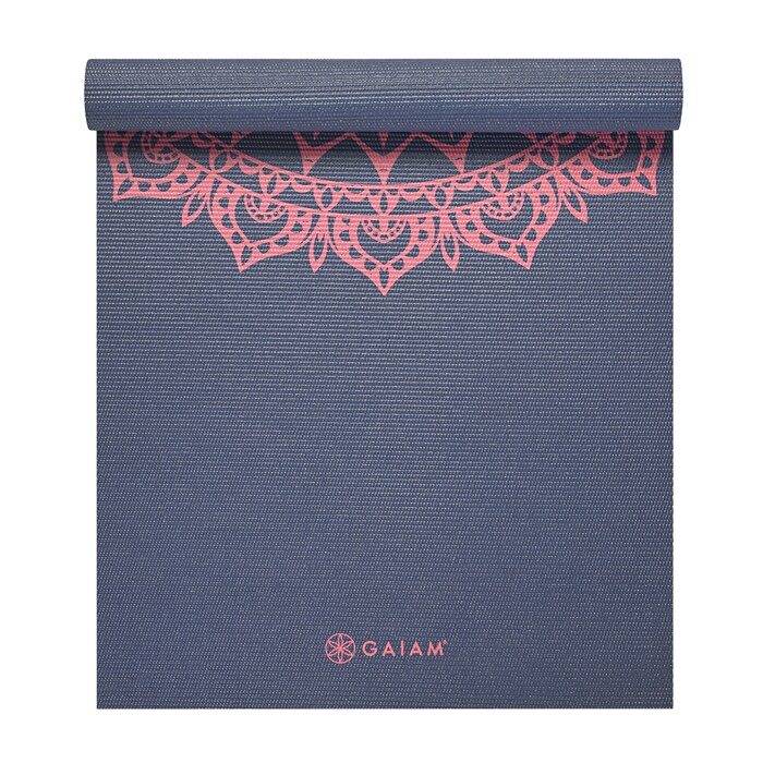 Gaiam Yoga Mat Pink Marrakech 4mm