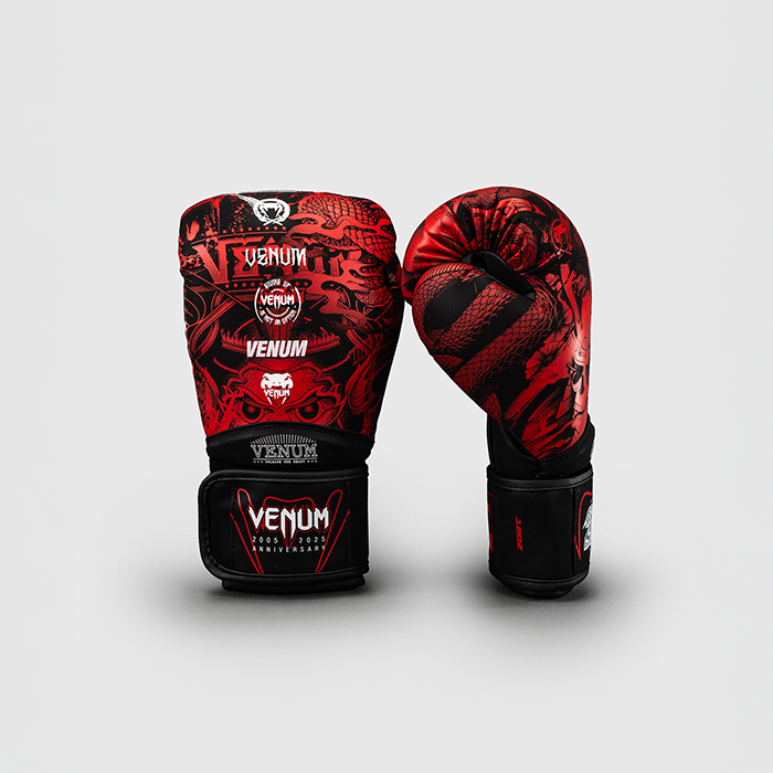 Venum 20th Anniversary Boxhandskar Svart R&ouml;d