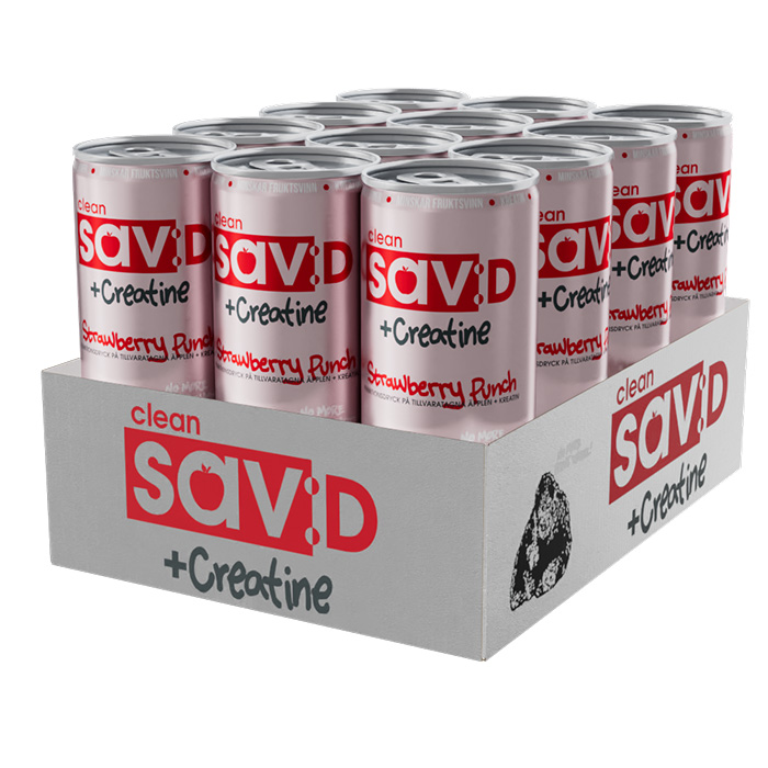 Clean 12 x Clean sav:D + Creatine 330 ml