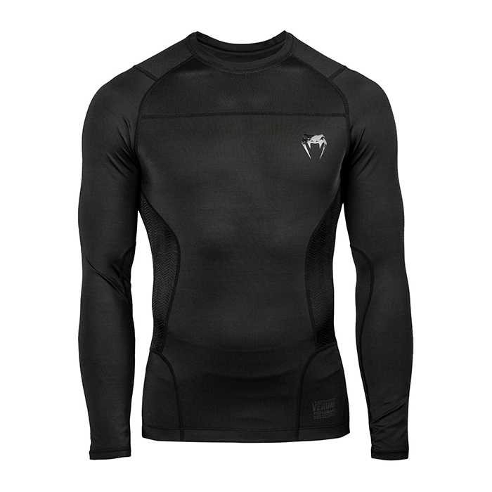 Venum G-Fit Rashguard – Long Sleeves – Black