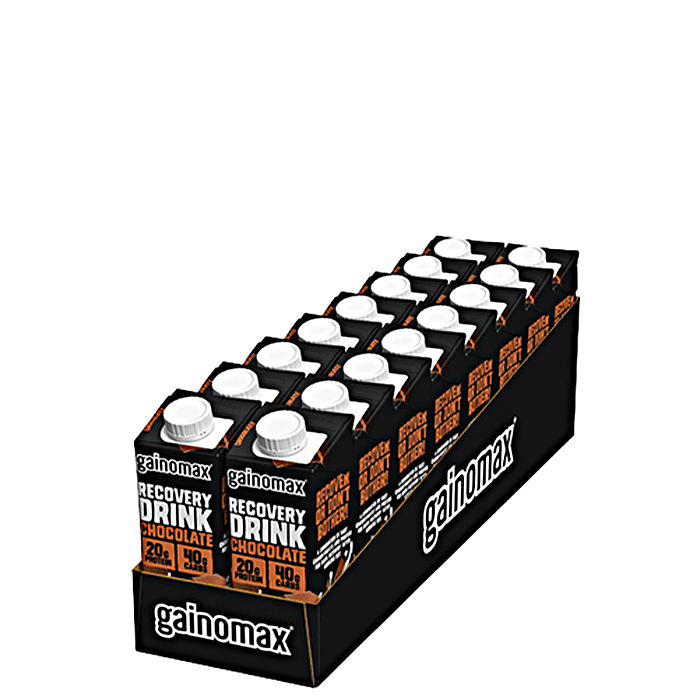 16 x Gainomax Recovery 250 ml Chocolate