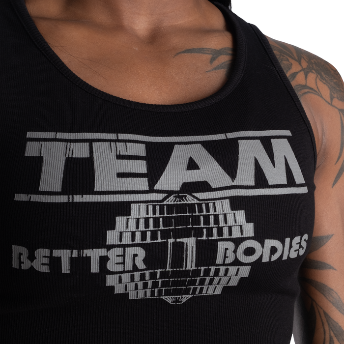 Team BB Ribbat Linne Svart/Gr&aring;