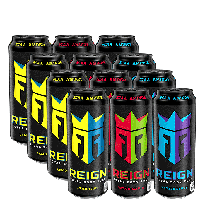 12 x Mixed Reign Energy, 50 cl