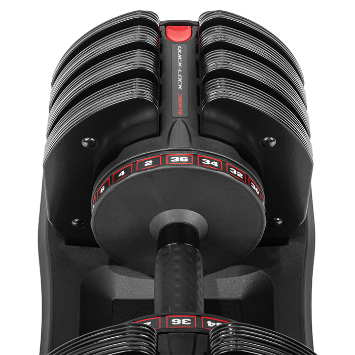 Gymstick Quick-Lock Justerbar Hantel 36 kg