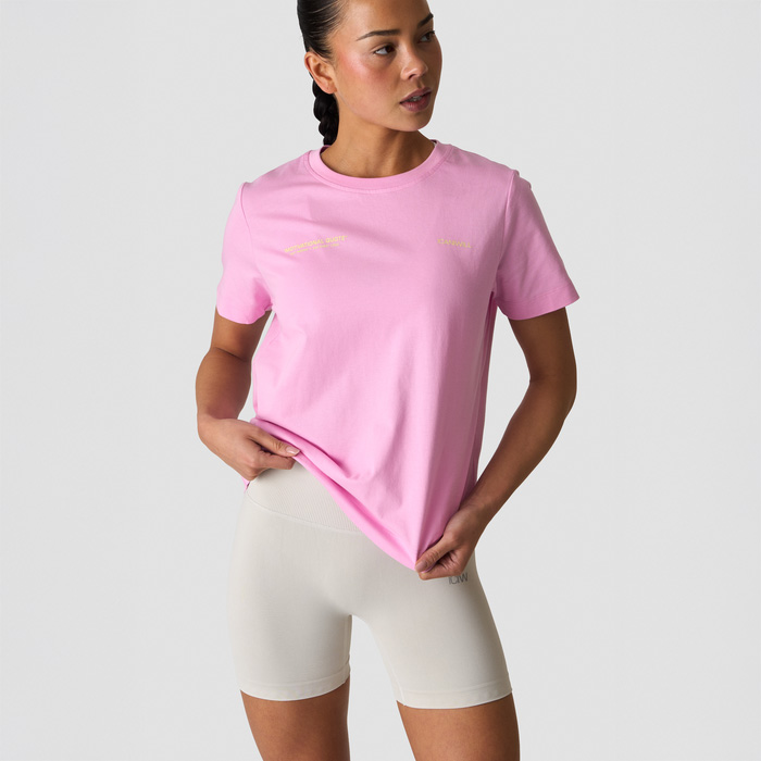 Everyday Bomullstshirt Rosa