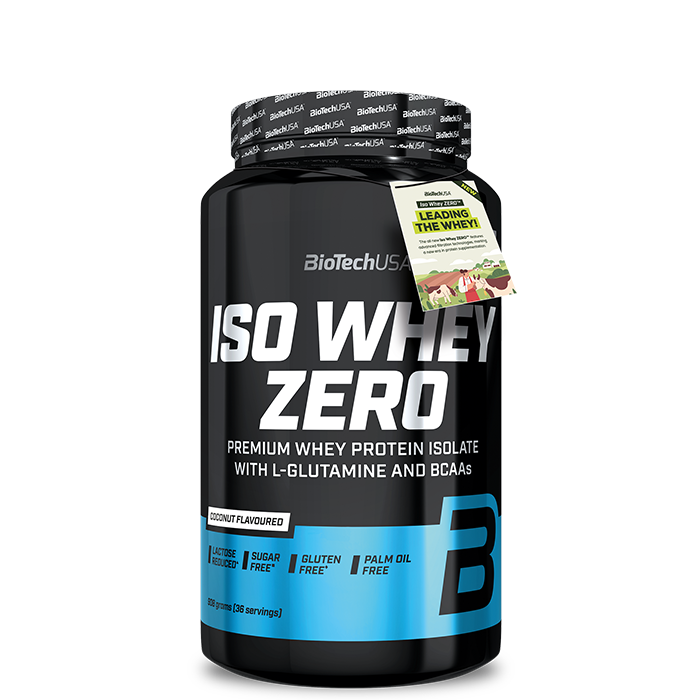 Biotech USA Iso Whey Zero Laktosreducerat Vassleproteinisolat 908 g