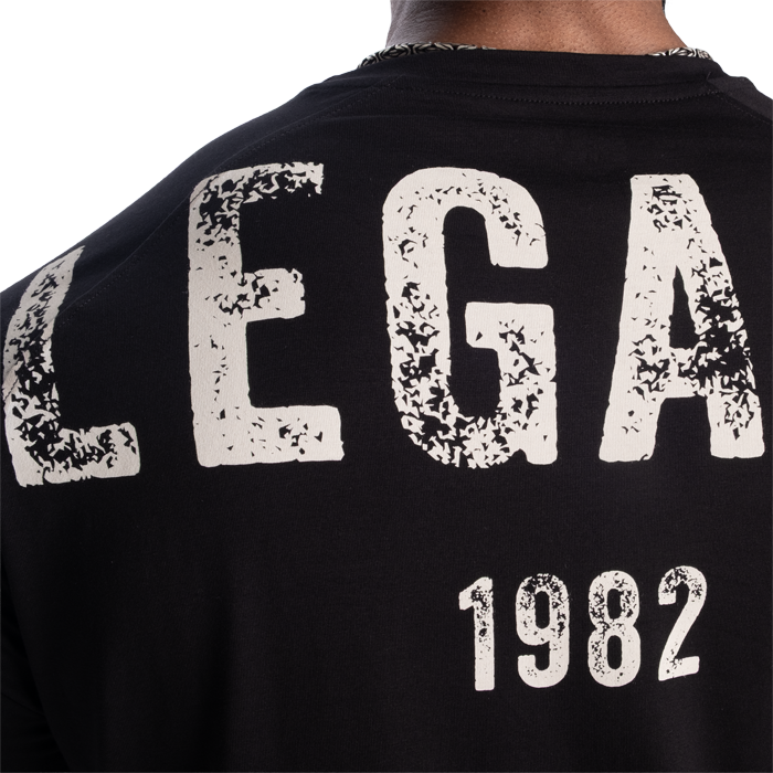 Legacy Raglan T‑Shirt Svart Beige