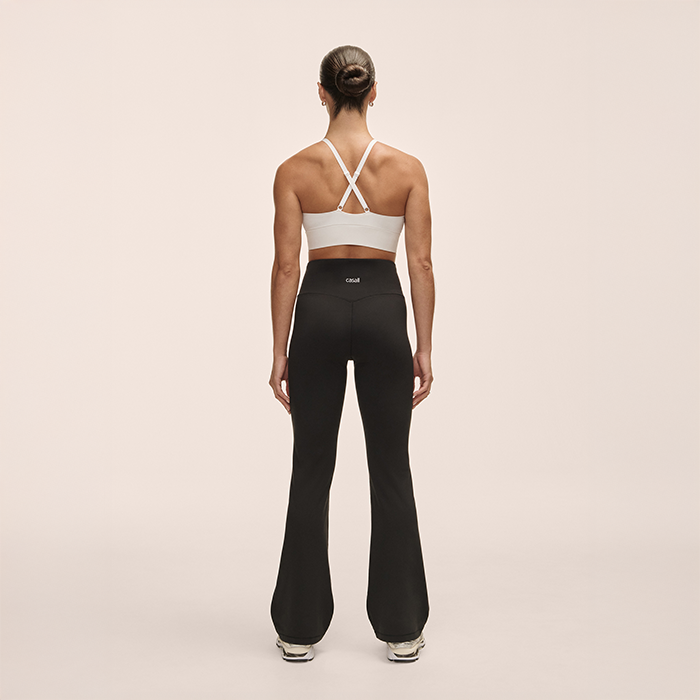 Soft Touch Flare Pants Svart