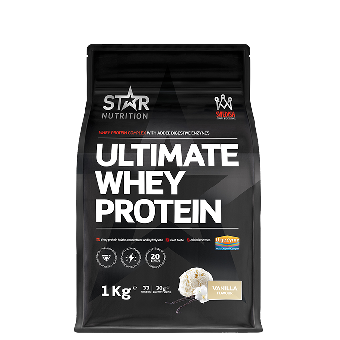 Star Nutrition Ultimate Whey Vassleprotein 1 kg