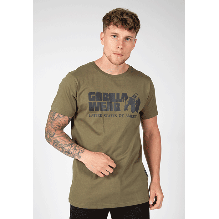 Gorilla Wear Classic T-Shirt Army Green