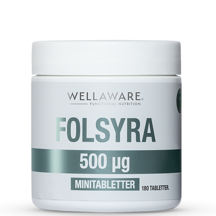 WellAware Folsyra 180 Minitabletter