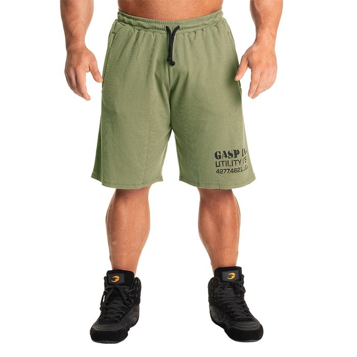 GASP Thermal Shorts Washed Green