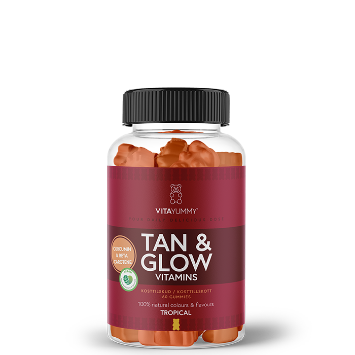 Tan & Glow Tropical 60 Gummies