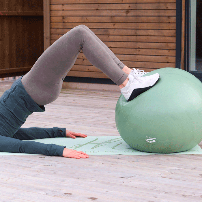 Pilatesboll 65 cm Gr&ouml;n