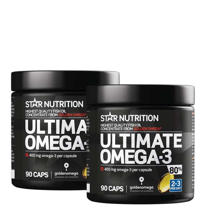 2 x Ultimate Omega-3 80%90 kapslar