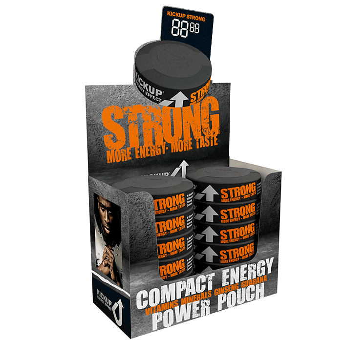 10 x Kickup Strong, 20 portionspåsar