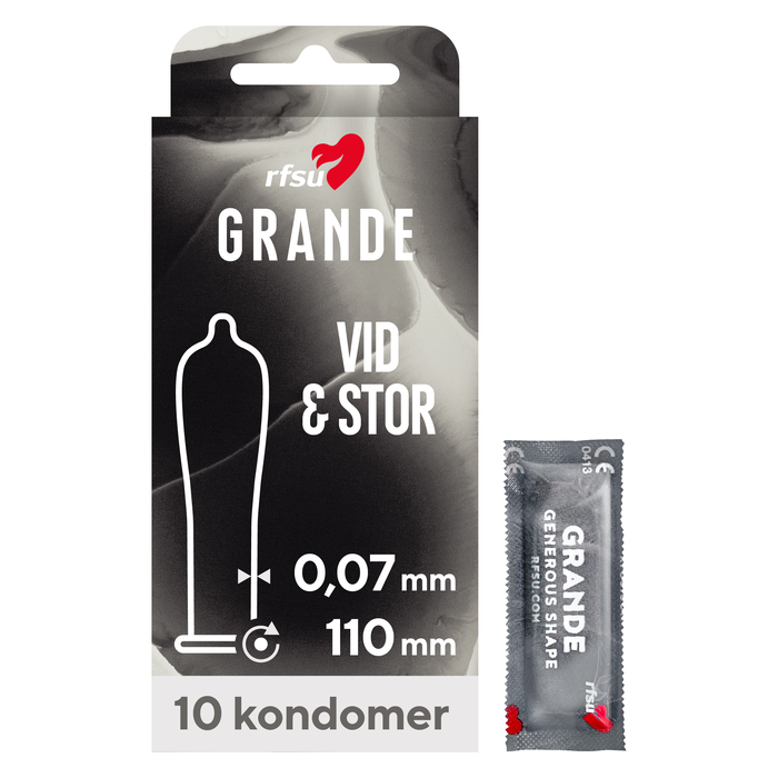 RFSU Grande Stora Kondomer 10-pack